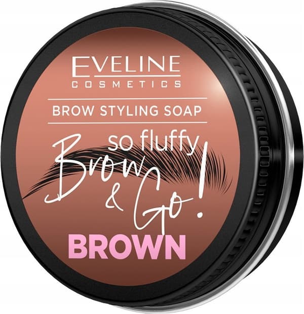 Eveline_brow & Go! Brun ögonbryn styling tvål 25g