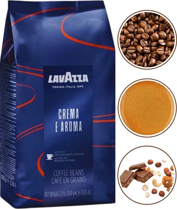 Kahvipavut Lavazza Creme e Aroma blue 1 kg