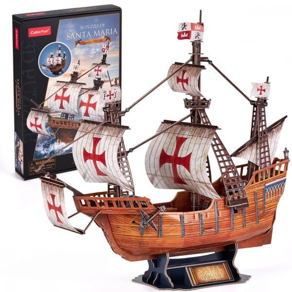 3D-pussel Santa Maria T4038H Cubic Fun