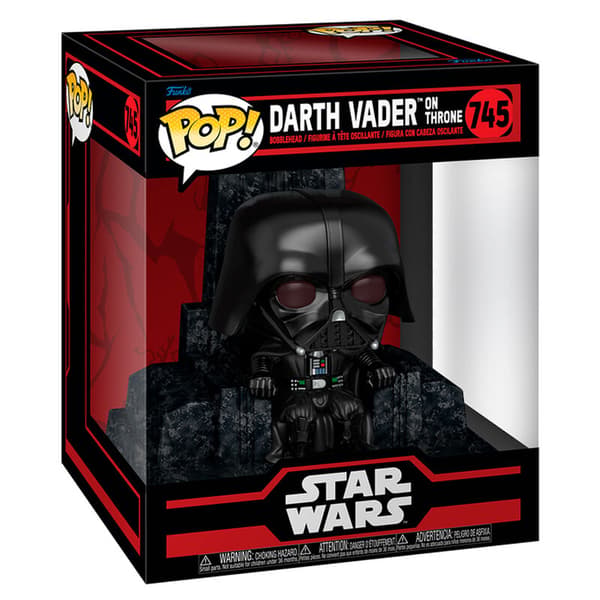 POP-figuuri Deluxe Star Wars Darth Vader valtaistuimella