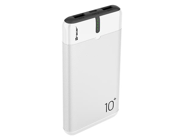 Powerbank TRACER EnerGo 10000mAh hvid/sort