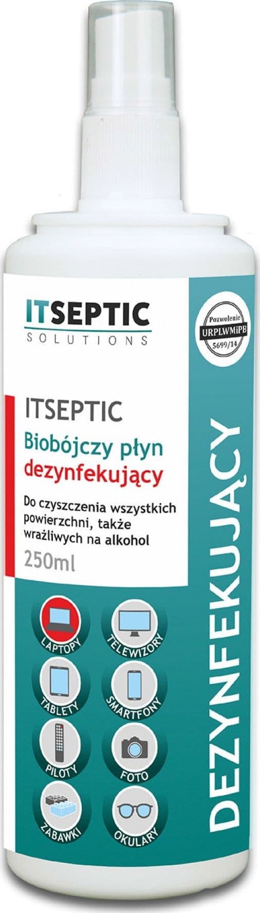 ITSEPTIC Rense- og desinfektionsvæske ITSEPTIC, 250ml