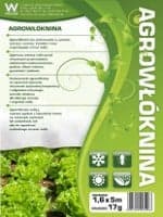 AGRO-WOVEN HVID 17G AGROSPEED 1.6*20M