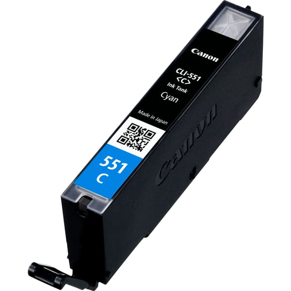 Canon blækpatron CLI-551C - Cyan