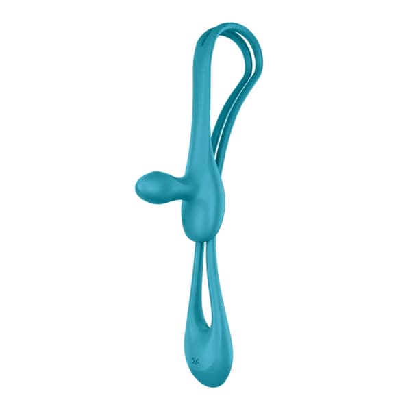 Satisfyer_Plug & Play 1 Multifunktionell Vibrerande Buttplugg Blågrön