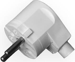 Elgotech Catch-pistoke 16A 250V Valkoinen (WT-2)