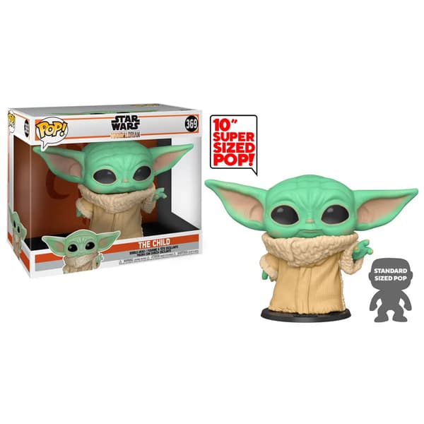 POP figur Star Wars Mandalorian Yoda Barnet 25cm