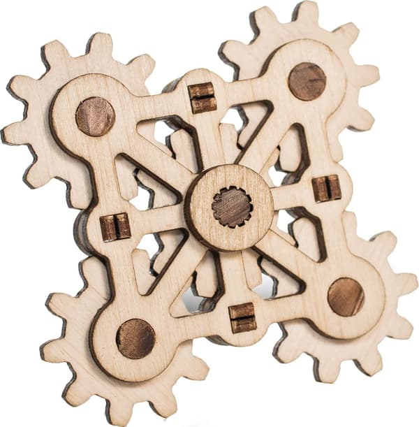 Puinen 3D Mini Twister -palapeli