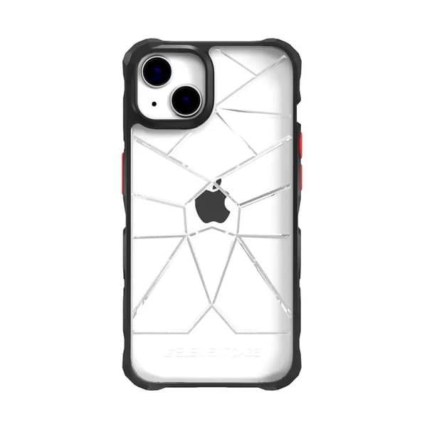 Element Case Special Ops X5 - iPhone 14 pansret etui (Mil-Spec faldsikring) (Klar/Sort)