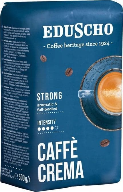 Osram Eduscho Crema Strong 500g Hela Kaffebönor Arabica Robusta