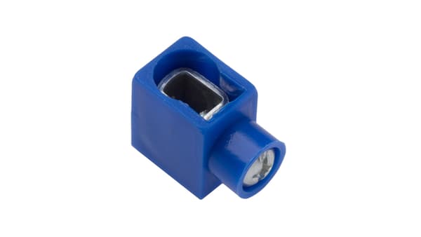 Flash-liitin 1x2,5mm2 sininen 0940-02