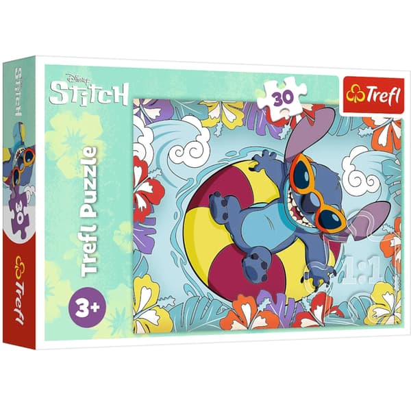 Pussel 30 Lilo&Stitch på TREFL semester