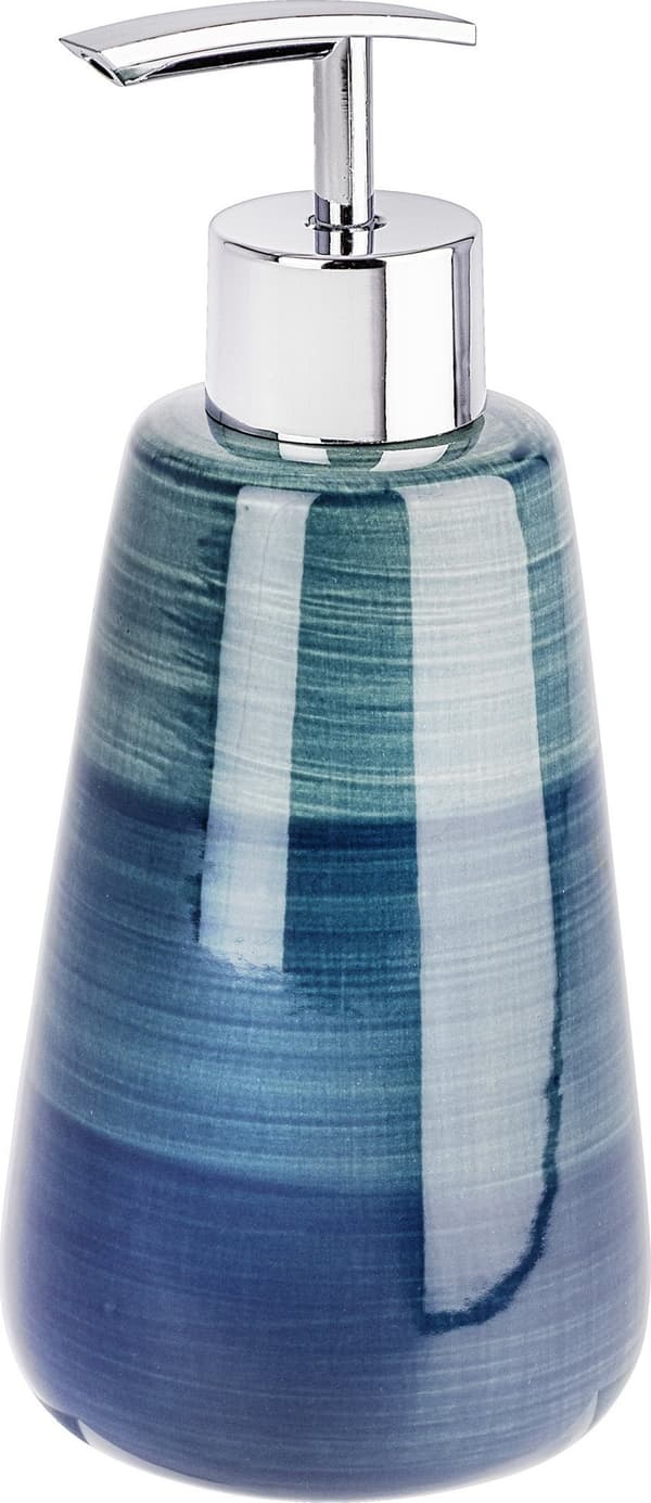 Wenko Sæbedispenser Dispenser til flydende sæbe, gel POTTERY PETROL, WENKO