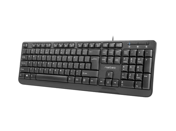 Näppäimistö NATEC Trout Slim Black NKL-0967