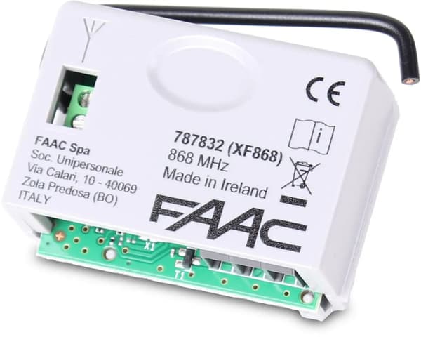 Set Alfa SHORT - FAAC 414 för 6m tvåbladiga grindar