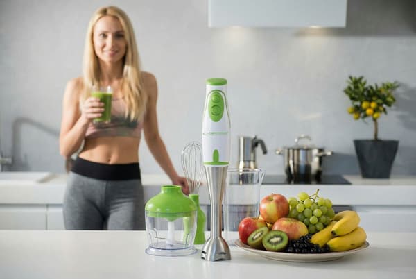 ESPERANZA STAVBLENDER PESTO 450W RUSTFRI STÅLSTANG & KOMPLET SÆT