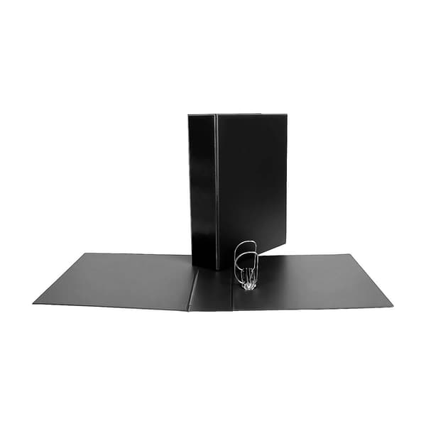 Ringbind Skrivebord 4-ring A4 65mm sort (SE-49-01)