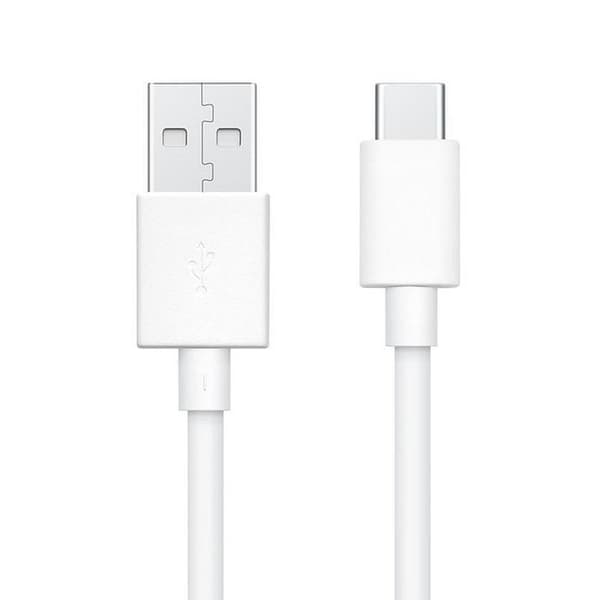 OPPO originalt USB A til Type C 3A DL143 1 m hvid bulk