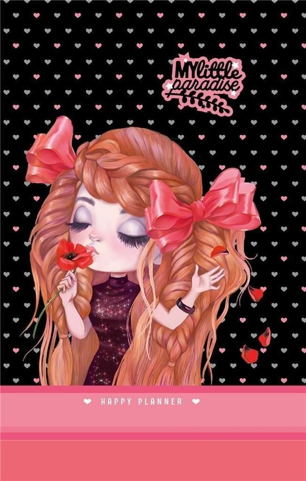 Tyttöjen kalenteri 135x197/96K kr. TW Glitter