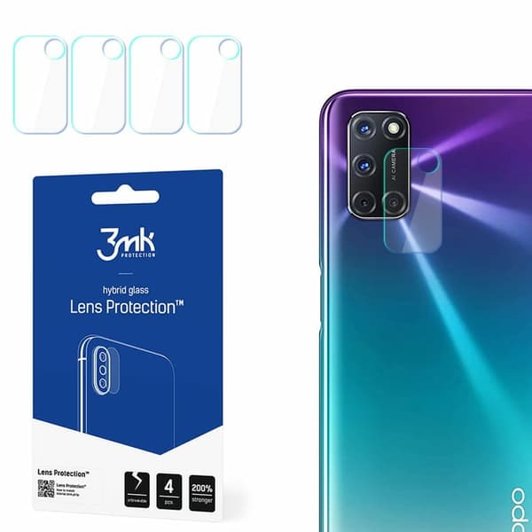 3mk Linsebeskyttelse til Oppo A72