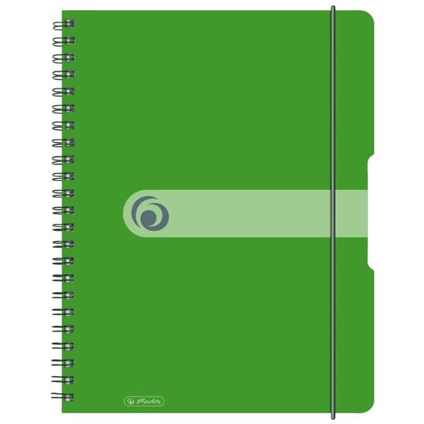 Herlitz notesbog A4/80K ternet grøn (0011293099)