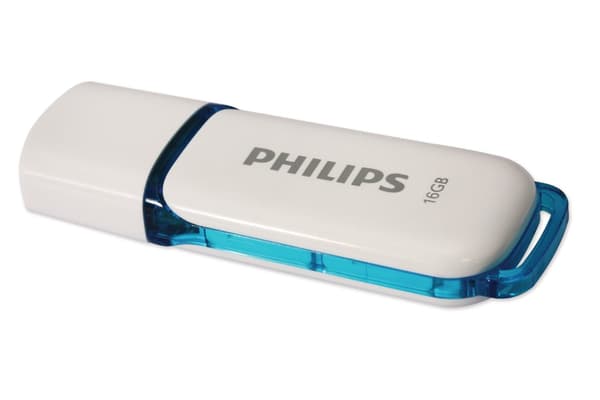Philips USB 2.0 16GB Snow Edition Ocean Blue