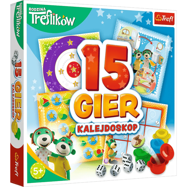 Trefl Kaleidoskooppi 15 peliä