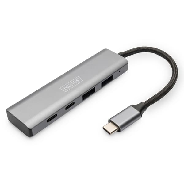 DIGITUS USB-C Hub DA-70245 - 4 porte