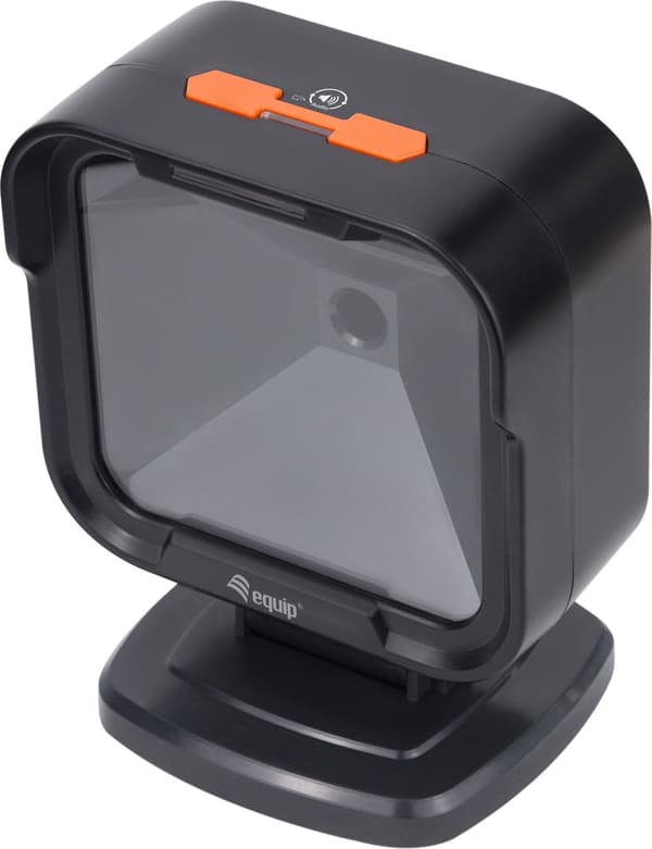 Equip USB 2D Rundstrålande Skrivbordsstreckkodsläsare, 1MP