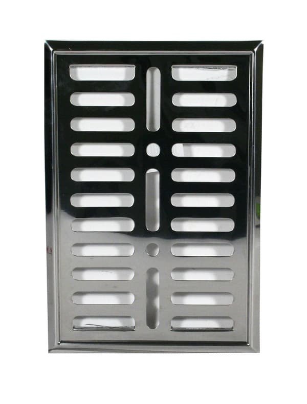 RUSTFRIT STÅL GRILLSKILT 14*21CM