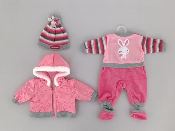 Adar Baby dockkläder 45cm jacka 494862