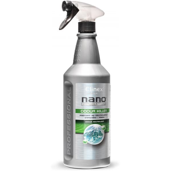 Clinex Nano Protect Silver Odour Killer 1L 70-348, raikas