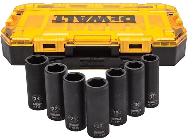 Dewalt Maaperän iskuvasaroiden sarja 1/2\" 7kpl