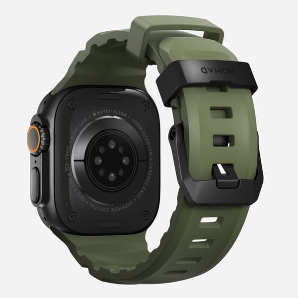 Nomad Rocky Point Band, sort/skov - AW 49/45/44/42mm