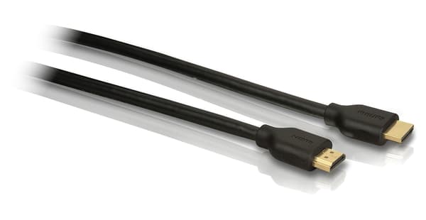 Kabel Philips HDMI - HDMI 1,8m sort (SWV5401H/10)