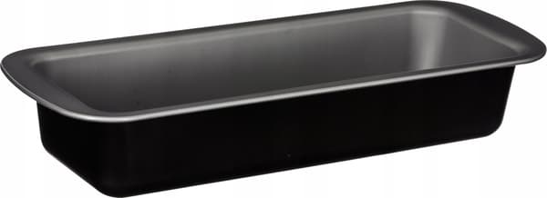 Secret de Gourmet Rektangulær bageform i metal, 35 x 13,5 x 6,3 cm, farve sort