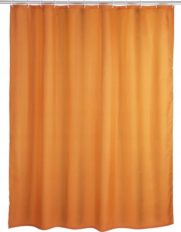 Wenko Bruseforhæng, tekstil, orange, 180x200 cm, WENKO