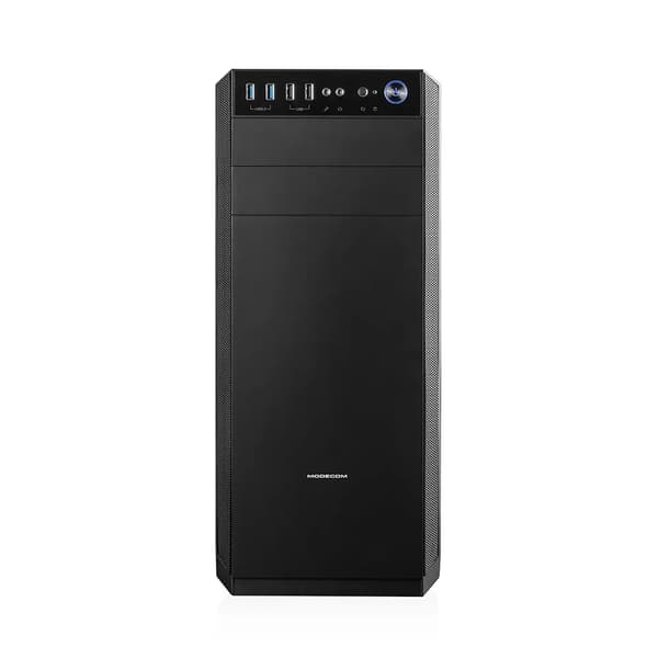 Modecom Oberon Pro Silent ATX USB 3.0 Svart Chassi utan Strömadapter