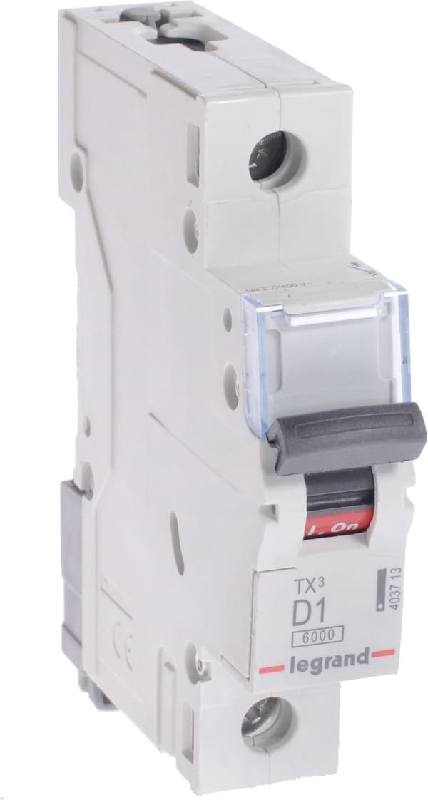 Legrand Adapterafbryder 1P D 1A 6kA AC S301 TX3 (403713)