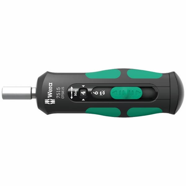 Wera 7515 Kraftform Safe-Torque Speed momentnøgle 2-6Nm