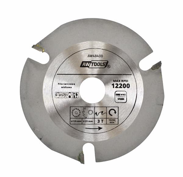 AWTOOLS WIDIUM RUNDSAV TCT 125mmx22x3z