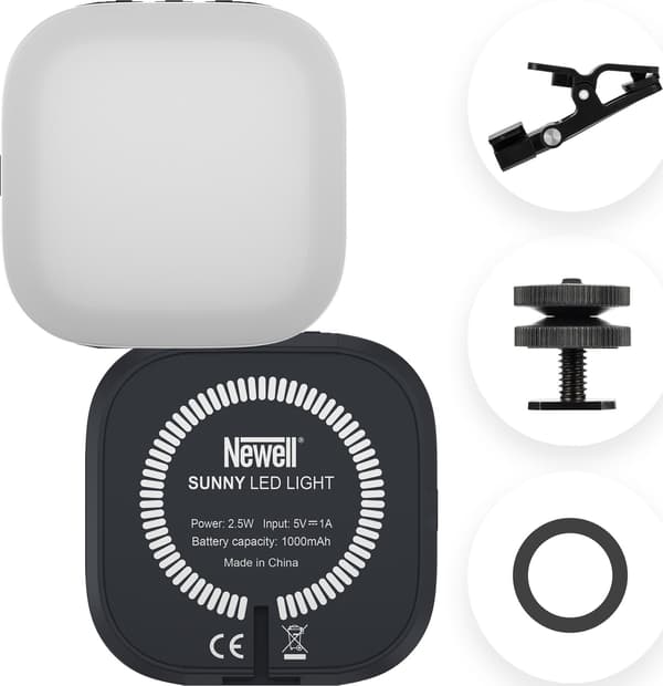 Newell Sunny LED-lampa för smartphone
