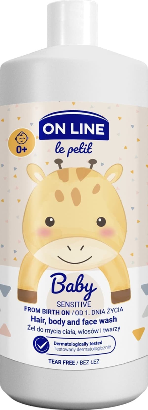 On Line Baby Gel 3in1 850ml Sensitive