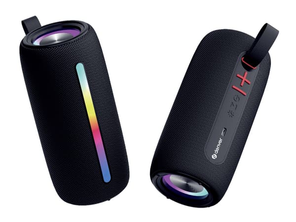 Højttaler BT Denver BTL-360B RGB 2x50W sort