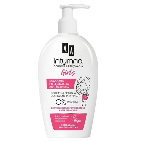 Oceanic AA Intimkrämemulsion för intimhygien Babyflicka 300ml
