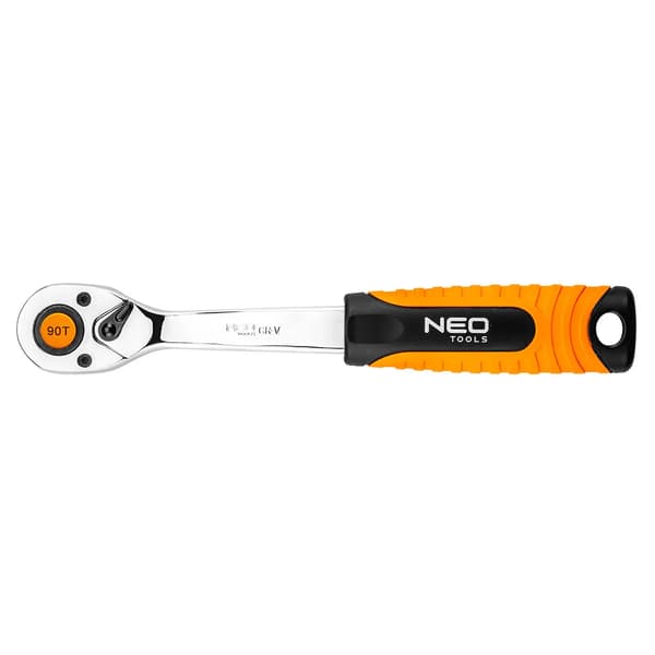 Neo skraldenøgle 1/4\", 90T (08-530)