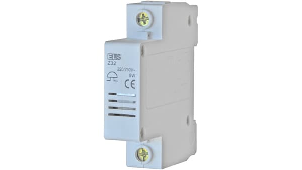 Modulklocka för DIN-skena TH35 AUBL 230VAC