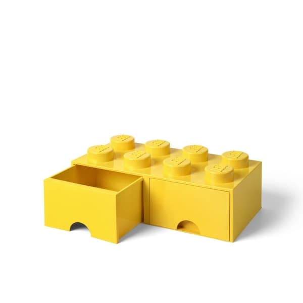 Lego Förvaringslåda 8 gul