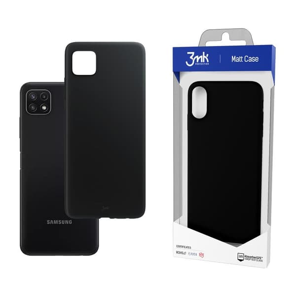 Samsung Galaxy A22 5G - 3mk Mattes Cover sort