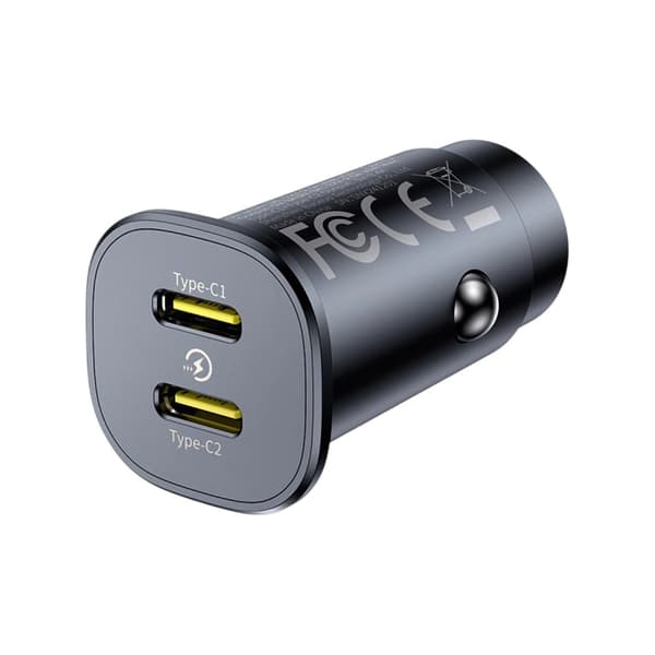 Baseus GoTrip 2 x USB-C 30W - musta